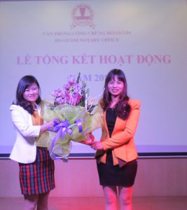 Văn phòng công chứng Hồ Gươm tổng kết hoạt động năm 2013